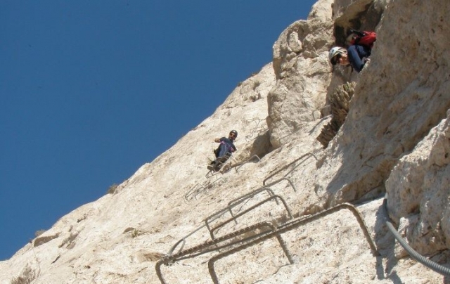 Via ferrata con Todo Aventura